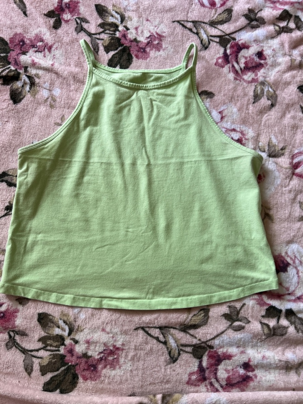 torrid Light Green High Neck Camisole